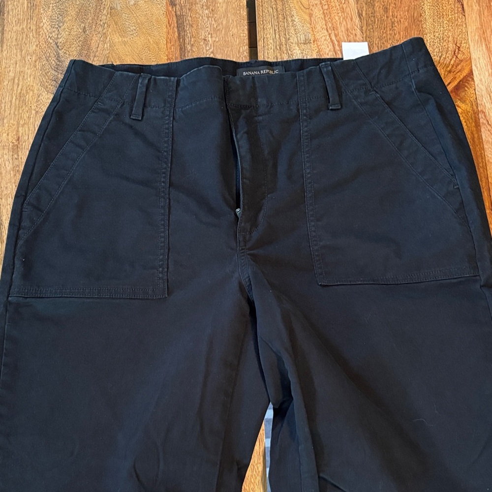 Banana Republic Factory Girlfriend Authentic Chino - Black